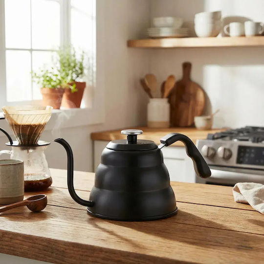 KönigHOFFER Teekanne Rostfreier Stahl Grau 1000ml