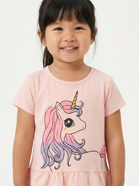 Kinderbekleidungsset mit Sommer Leggings 2 Stück Rosa
