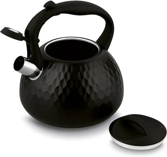 KönigHOFFER Rostfreier Stahl Teekessel Grau 3000ml