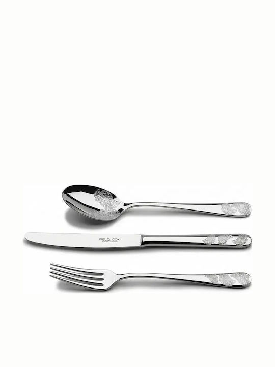 Belo Inox Cutlery Set Stainless Steel Silver 24 Pieces