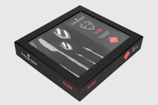 Zwieger Zwieger Besteckset Edelstahl Silber 24 Stück