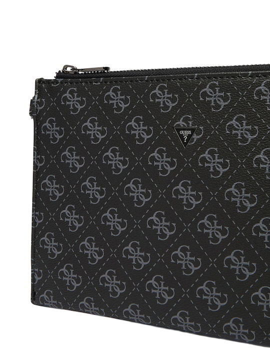 'milano' Men's Black Briefcase