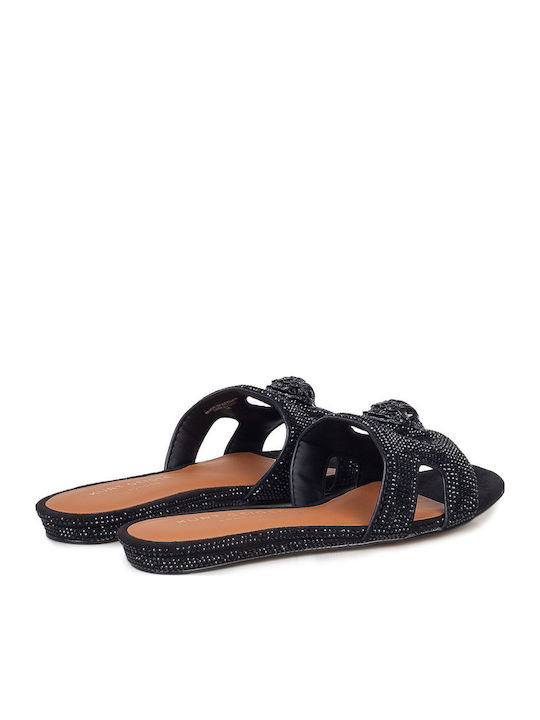 Eagle Flache Sandalen Für Damen Schwarz