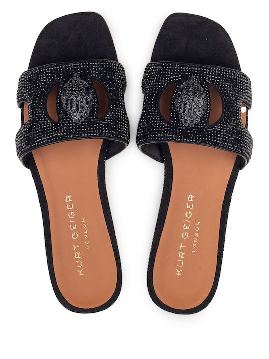 Eagle Flache Sandalen Für Damen Schwarz