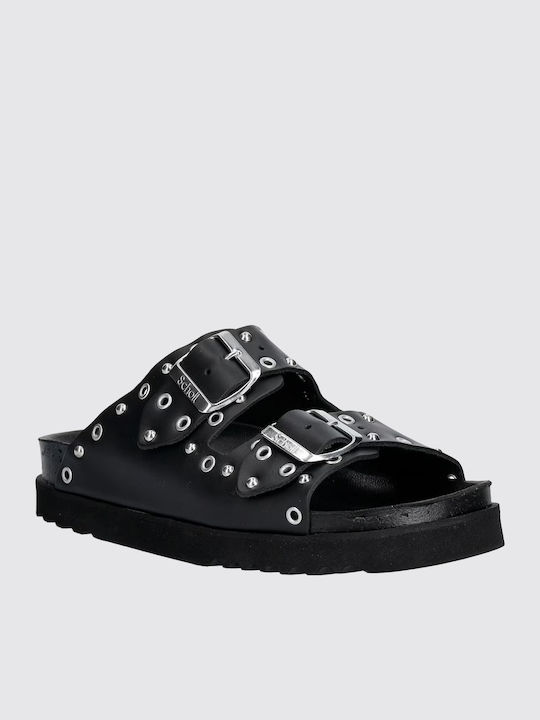 Leather Women's Anatomic Sandals Black