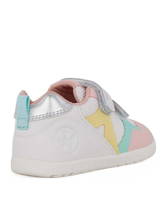 Kids Sneakers Barefoot with Hoop & Loop Closure Multicolour