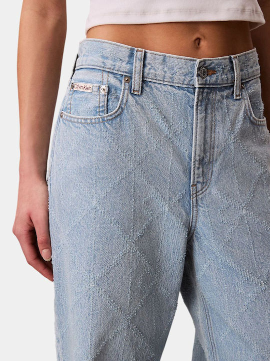Low Rise Women's Jean Pants in Baggy Leg Style