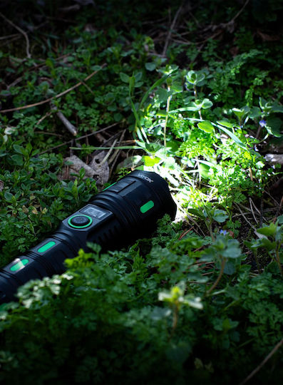 Vayox Wiederaufladbarer LED Taschenlampen IP44 mit Maximaler Helligkeit 1200 Lumen