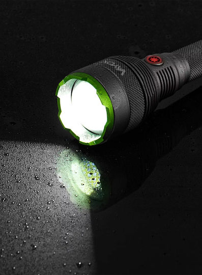 Vayox Rechargeable LED Flash Light IPX7 with Maximum Brightness 10000lm