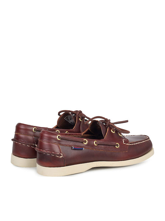 Docksides Portland Men's Moccasins in Tabac Brown Colour