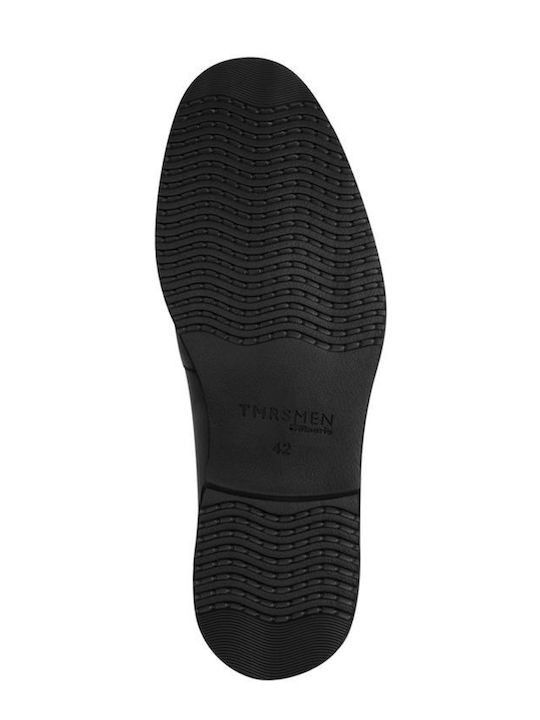 Δερμάτινα Ανδρικά Loafers σε Μαύρο Χρώμα