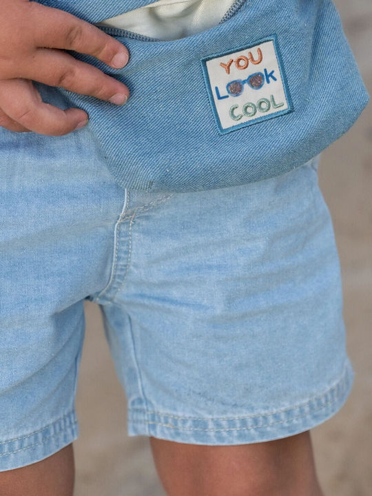 Παιδικό Σορτς/Βερμούδα Τζιν Blue Denim