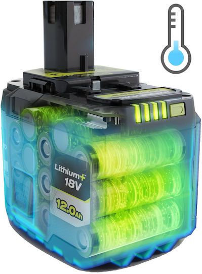 Ryobi Lithium Tool Battery 18V With 12Ah Capacity