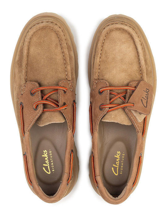 Mocasini Dama Boat Shoes în Culoare Verde