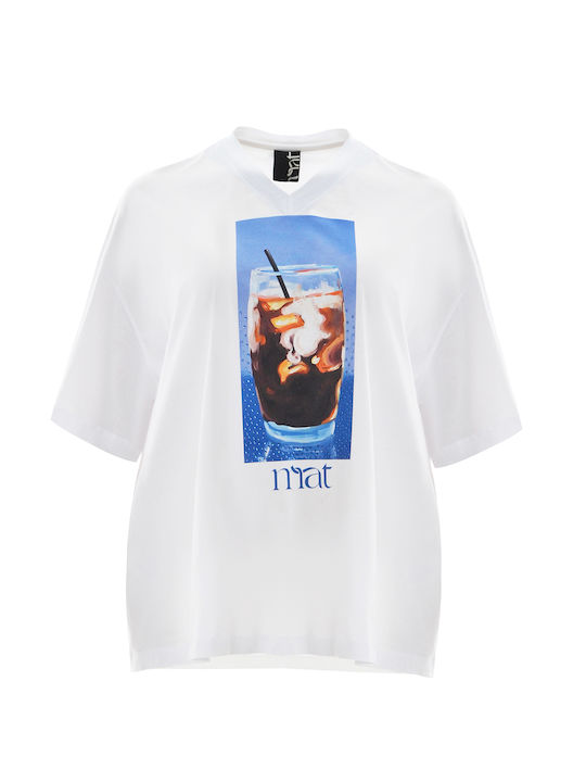 Γυναικείο T-shirt Λευκό