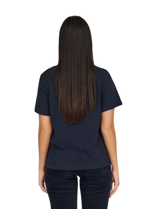 S S Γυναικείο T-shirt Μπλε