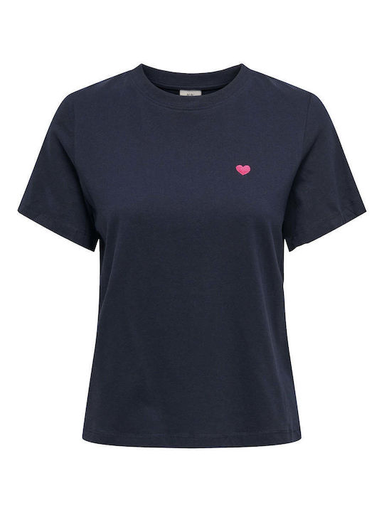 S S Γυναικείο T-shirt Μπλε