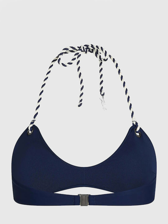 Strapless Bikini Top Blue B2W46017-2FS