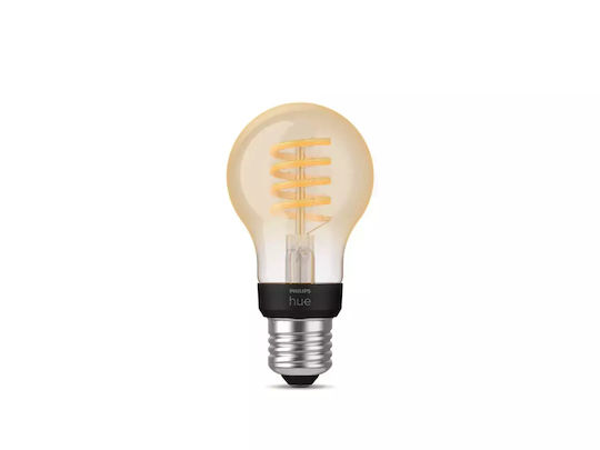 Philips Smart Lampă Philips Hue LED 7W pentru Dulie E27 Alb Reglabil 550lm