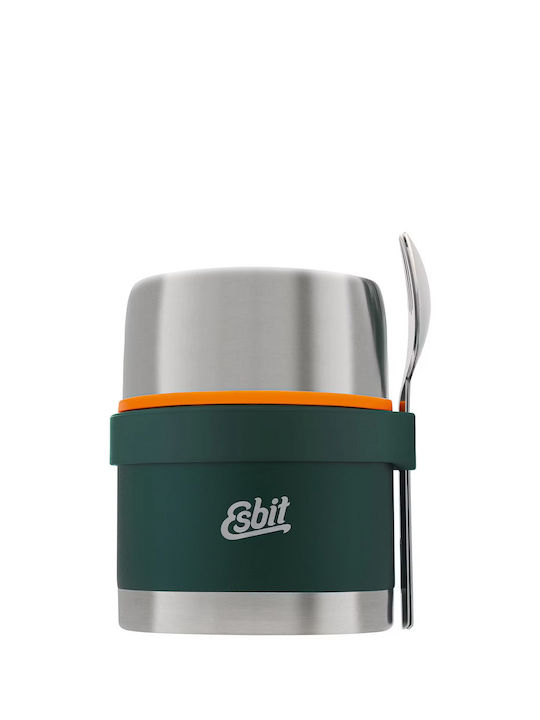 Esbit Δοχείο Φαγητού Inox Θερμός Πράσινο 500ml