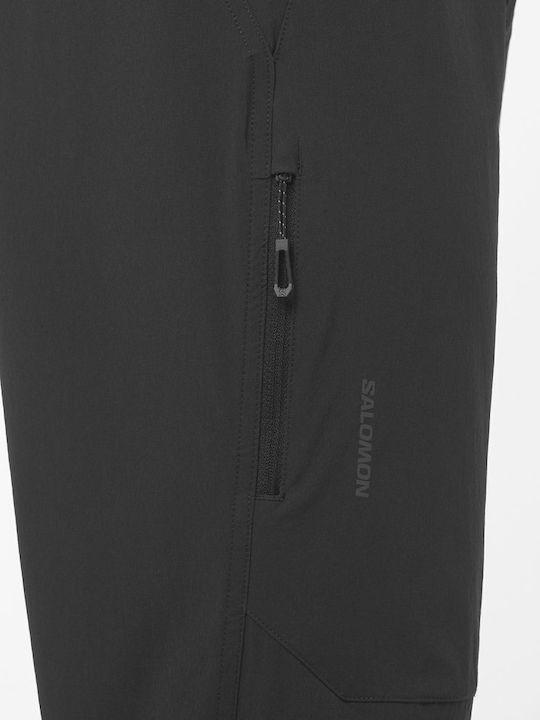 Salomon Wayfarer Ανδρικό Μακρύ Παντελόνι Πεζοπορίας Μαύρο