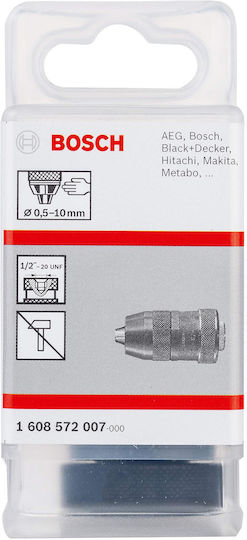 Bosch 1608572007 Mandrină Rapid 0,5-10mm 1/2''