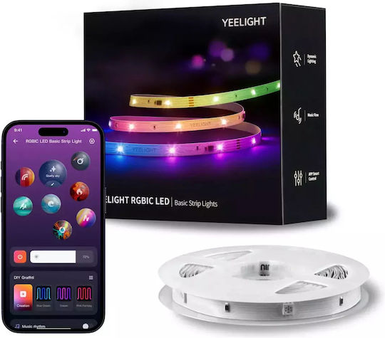 Yeelight Smart LED-Streifen Wi-Fi RGB Licht 12m