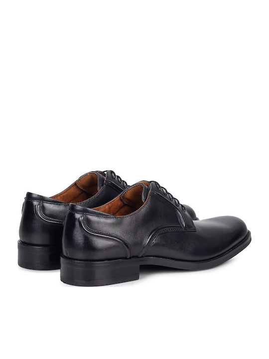 Handgefertigte Leder Herrenschuhe Schwarz