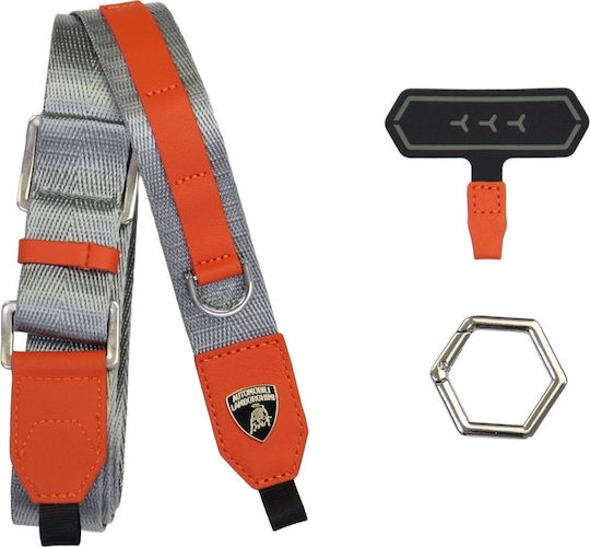 Audi Universal Lamborghini D1 Crossbody Webbing Strap Orange Lb-cblwsgl-te/d1-oe