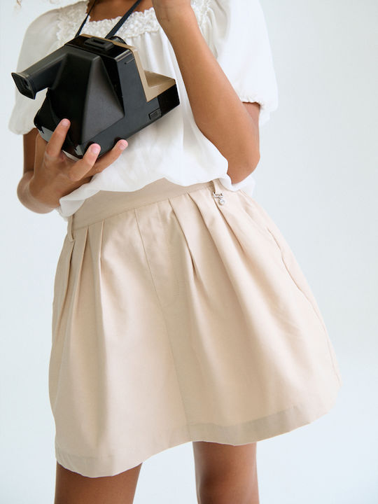 Kids Skirt Beige