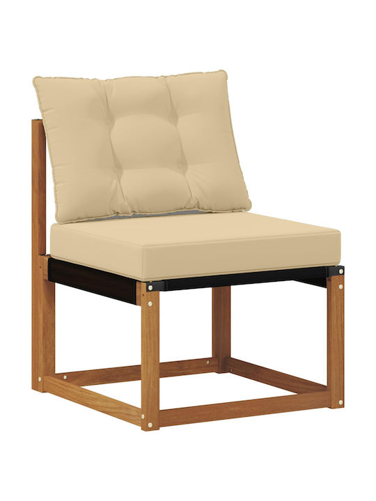 Corner Outdoor Sofa from Pallets with Cushions 247x128.5x73cm