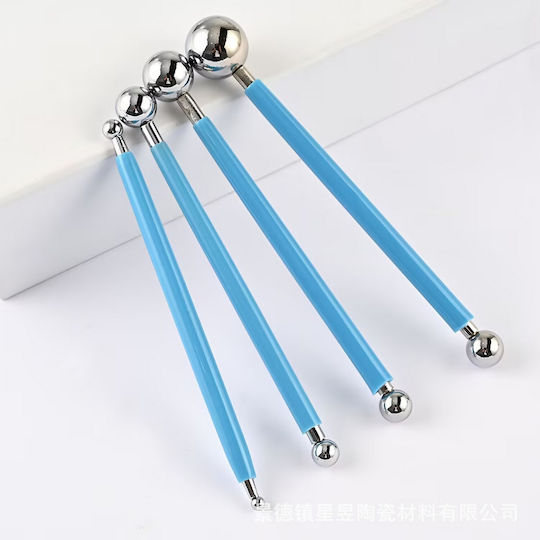 Shaping Tools Double Balls Set 4 Pieces