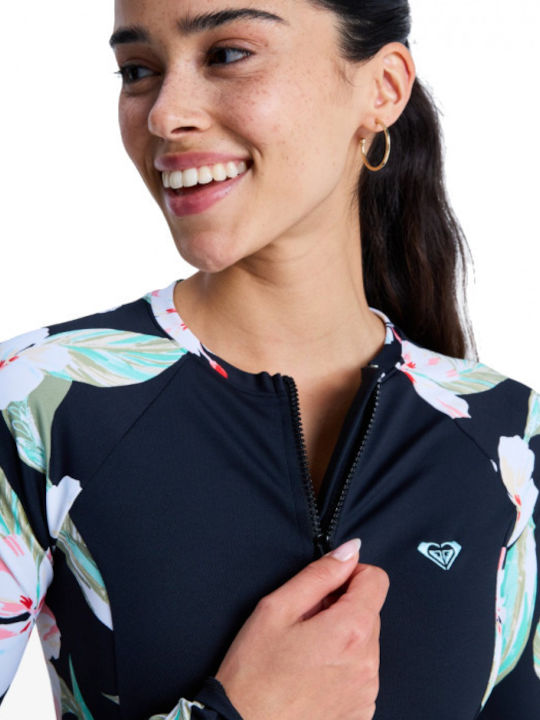 Quiksilver Women's Long Sleeve Sun Protection Shirt Gray