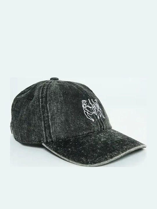 Drdenim Noa Cap Grey Washed Black Dance Drdenim Noa Cap Grey Washed Black Dance