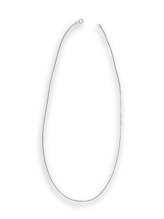 Women's Silver Neck Chain Length 46cm