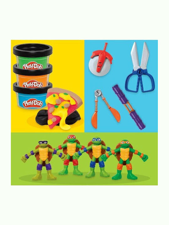 Play-Doh Worldbuilding Cowabunga Creations Ninja Turtles Hasbro