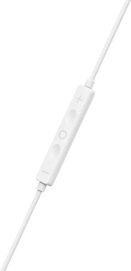 HAMA 01378688 In-ear Handsfree Ακουστικά με Βύσμα 3.5mm Λευκό