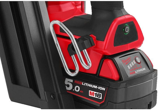 Milwaukee Battery Brad Nailer Gun M18 FFNS-502C 18V 2x5Ah for Nails 4933478302