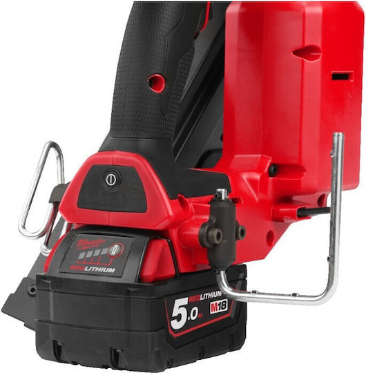 Milwaukee Battery Brad Nailer Gun M18 FFNS-502C 18V 2x5Ah for Nails 4933478302