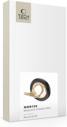 Tech-Protect Magnetic Magsafe Ring Holder Κινητού σε Μαύρο χρώμα