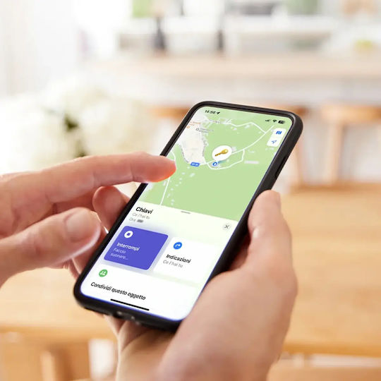 SBS Apple Find My & Google Find Hub Λευκό