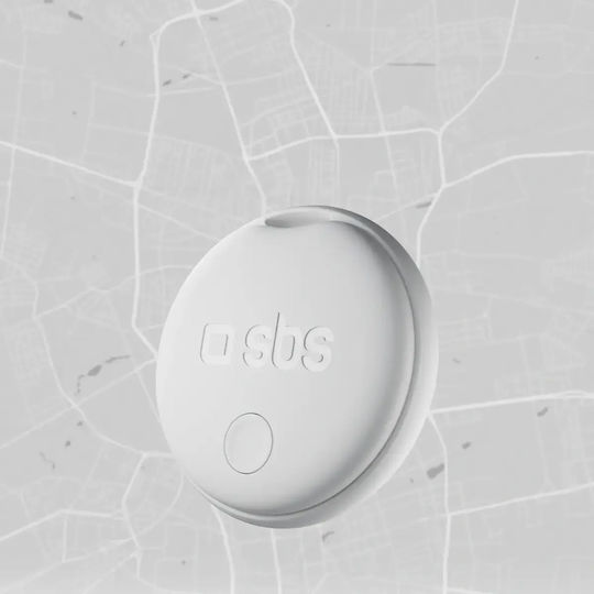 SBS Apple Find My & Google Find Hub Λευκό