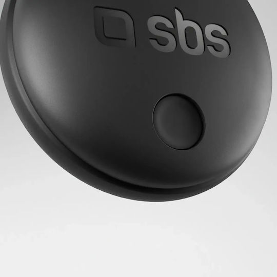 SBS Apple Find My & Google Find Hub Schwarz 2 Stück