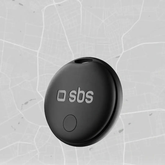 SBS Apple Find My & Google Find Hub Schwarz 2 Stück