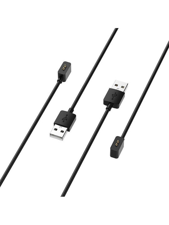 Καλώδιο Φόρτισης Usb Μαύρο (Apple WatchSmart Band 8MI Band, Smart Band 8, Smart Band 8 Pro)