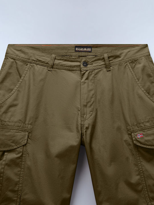 Napapijri Herren Shorts Dark Olive