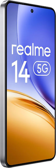 Realme 14 5G Dual SIM (12/256GB) Ασημί