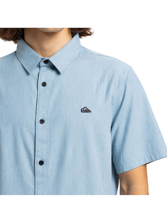 Premium Stretch Short Sleeve Shirt Ashley Blue