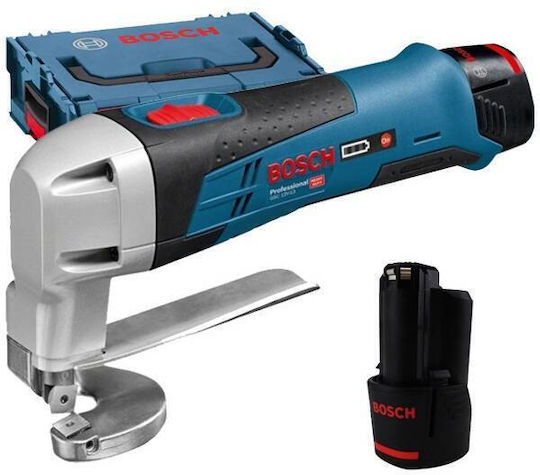 Bosch Sheet Shear Battery GSC 10,8 V-LI 12V 2x2Ah