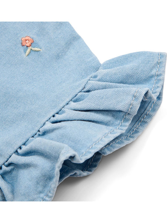 Παιδικό Φόρεμα Κοντομάνικο Τζιν Denim